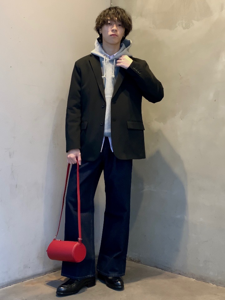 パデッドシェルパーカ ENGINEERED GARMENTS、スウェットライクニット