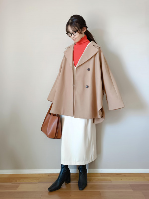 GU公式 | コージーメルトンケープコートZ+E