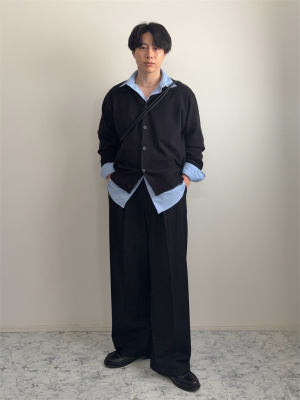 GU公式 | オックスフォードシャツ(長袖)+E