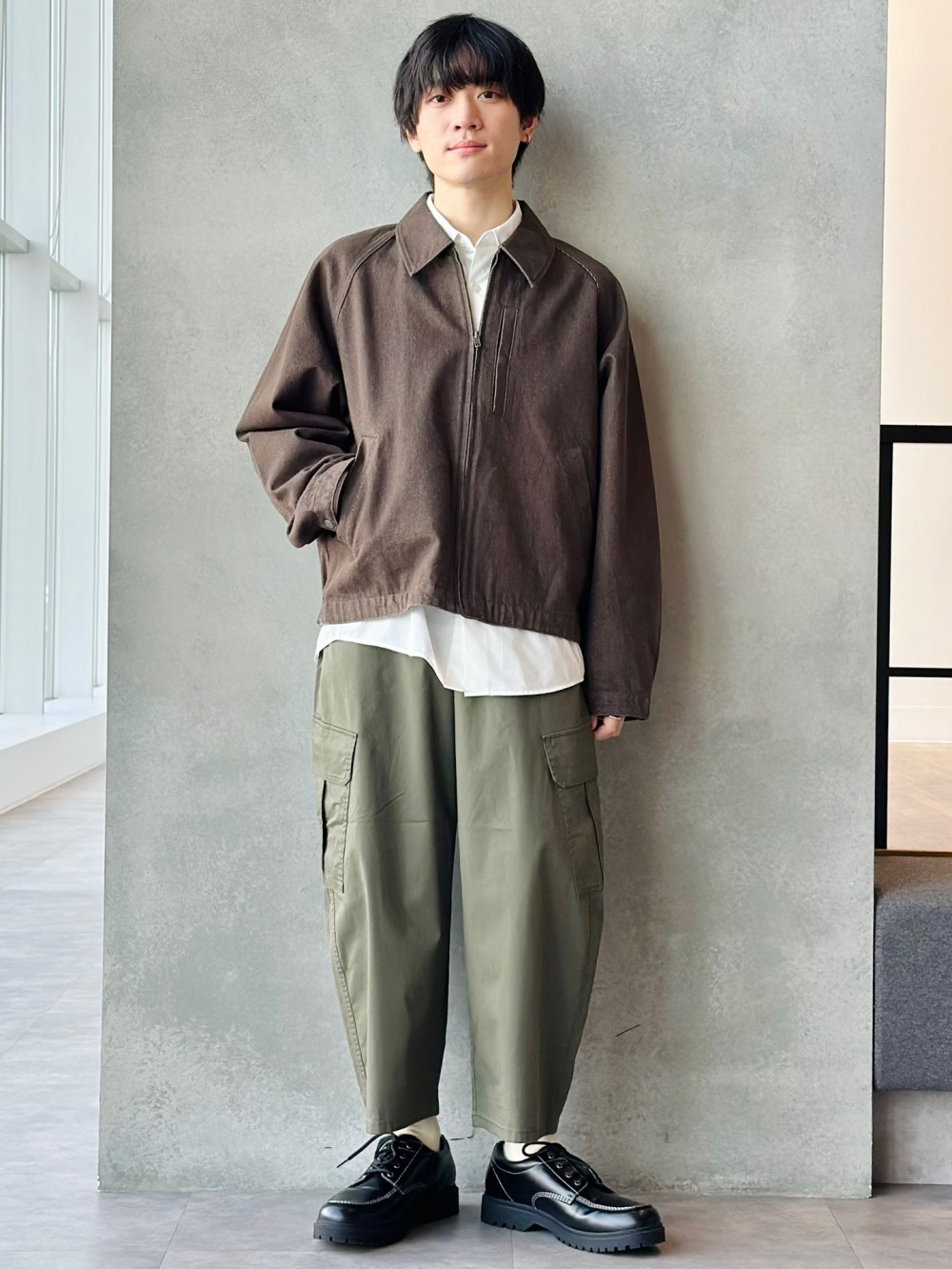 ジップアップブルゾン UNDERCOVER、カバーオールジャケット UNDERCOVER