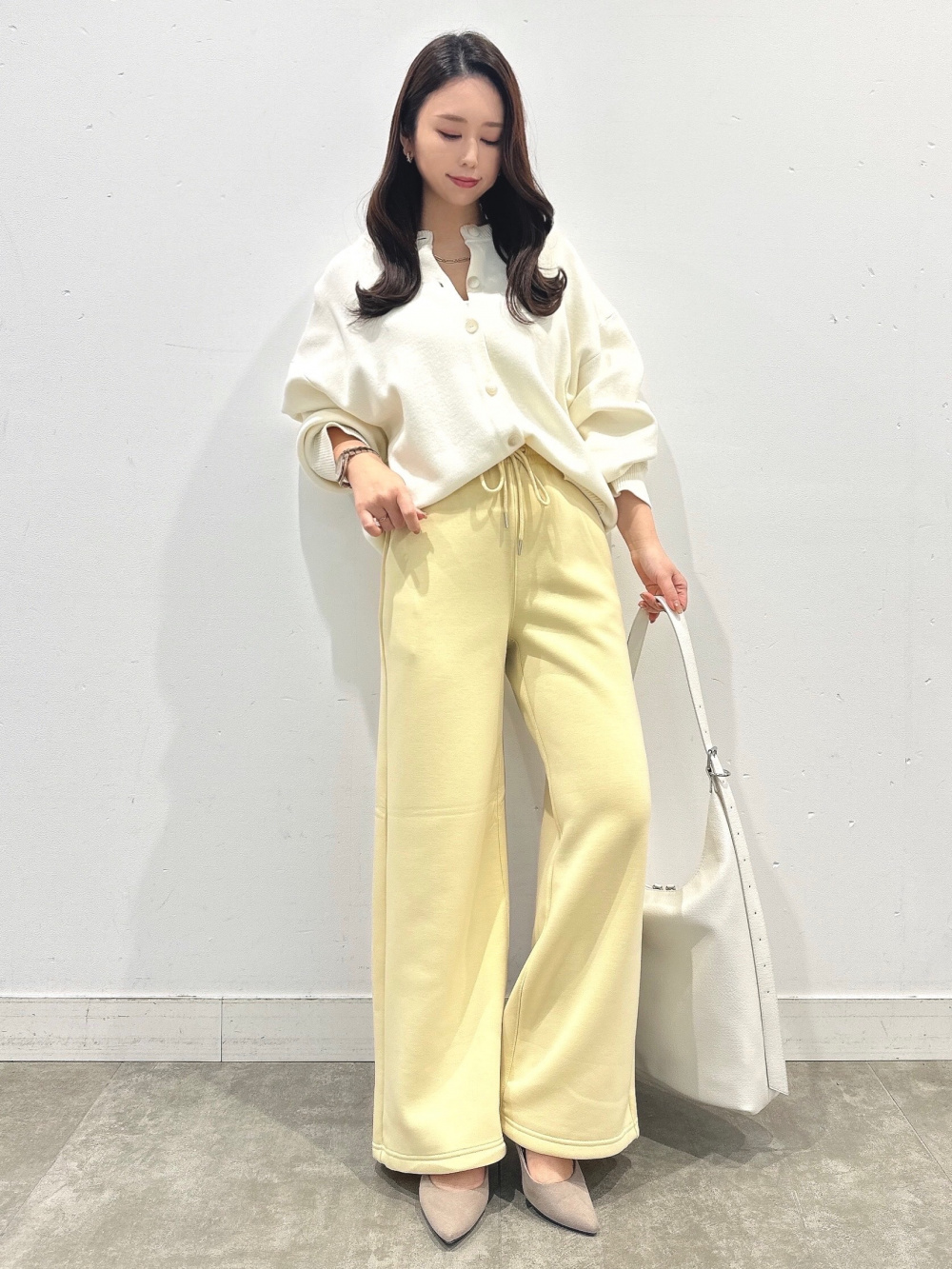 GU パフスウェットフルジップパーカー　パフスウェットバギーパンツ（丈標準） パフスウェットバギーパンツ(丈標準68.0～72.0cm)、パフスウェット