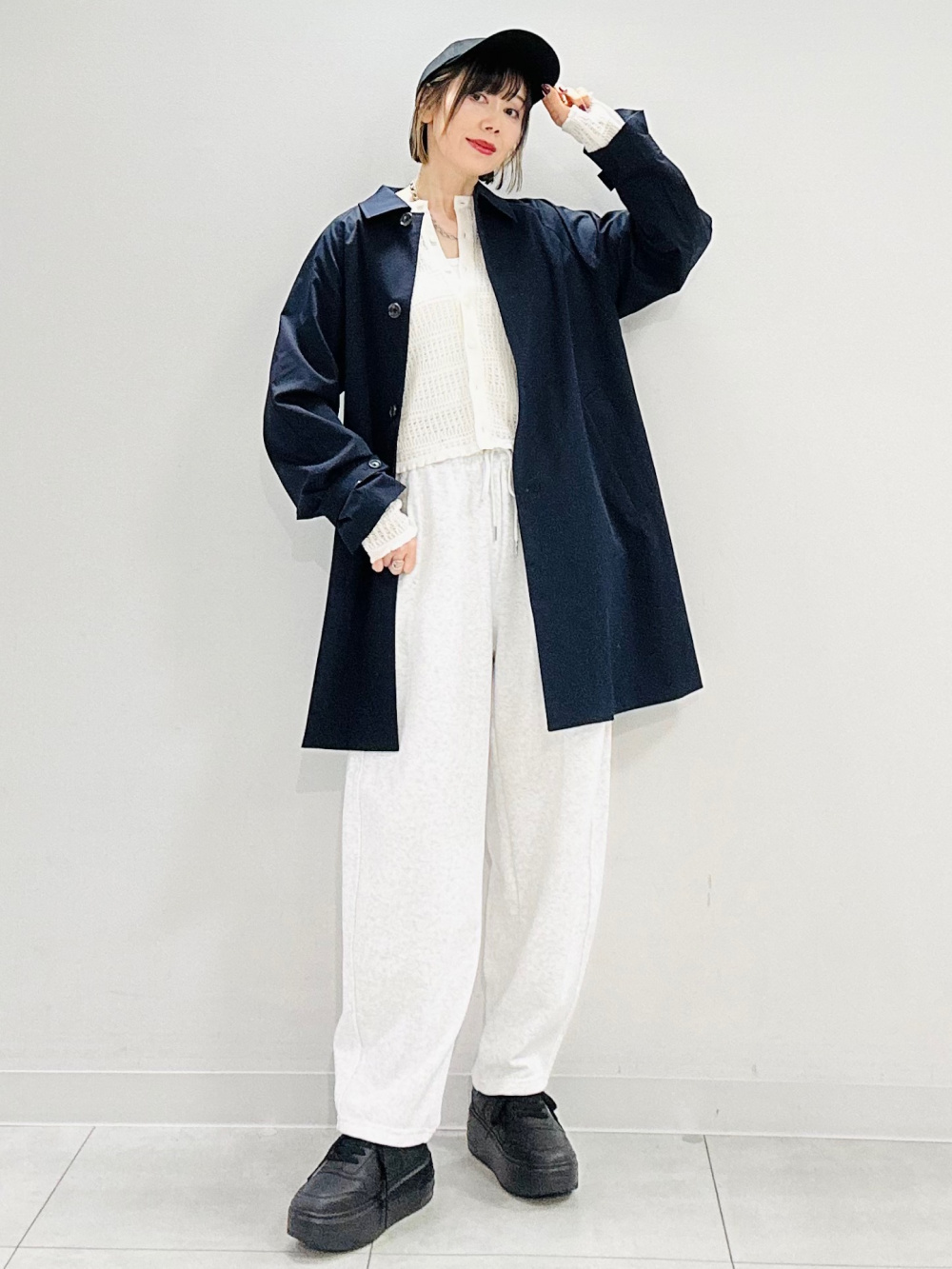 Comfy Insole Canvas Sneakers、Protection Twill Cap/Logo」| GU的穿