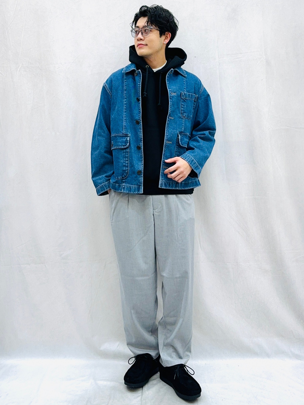 ヘビーウェイトスウェットパンツ ENGINEERED GARMENTS、ケーブル