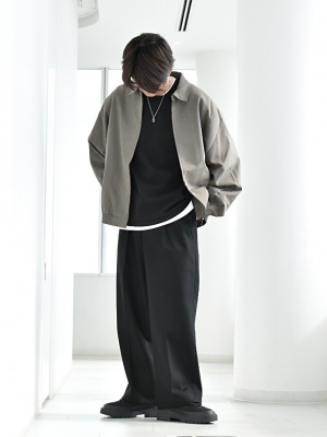 GU公式 | ジップアップブルゾン