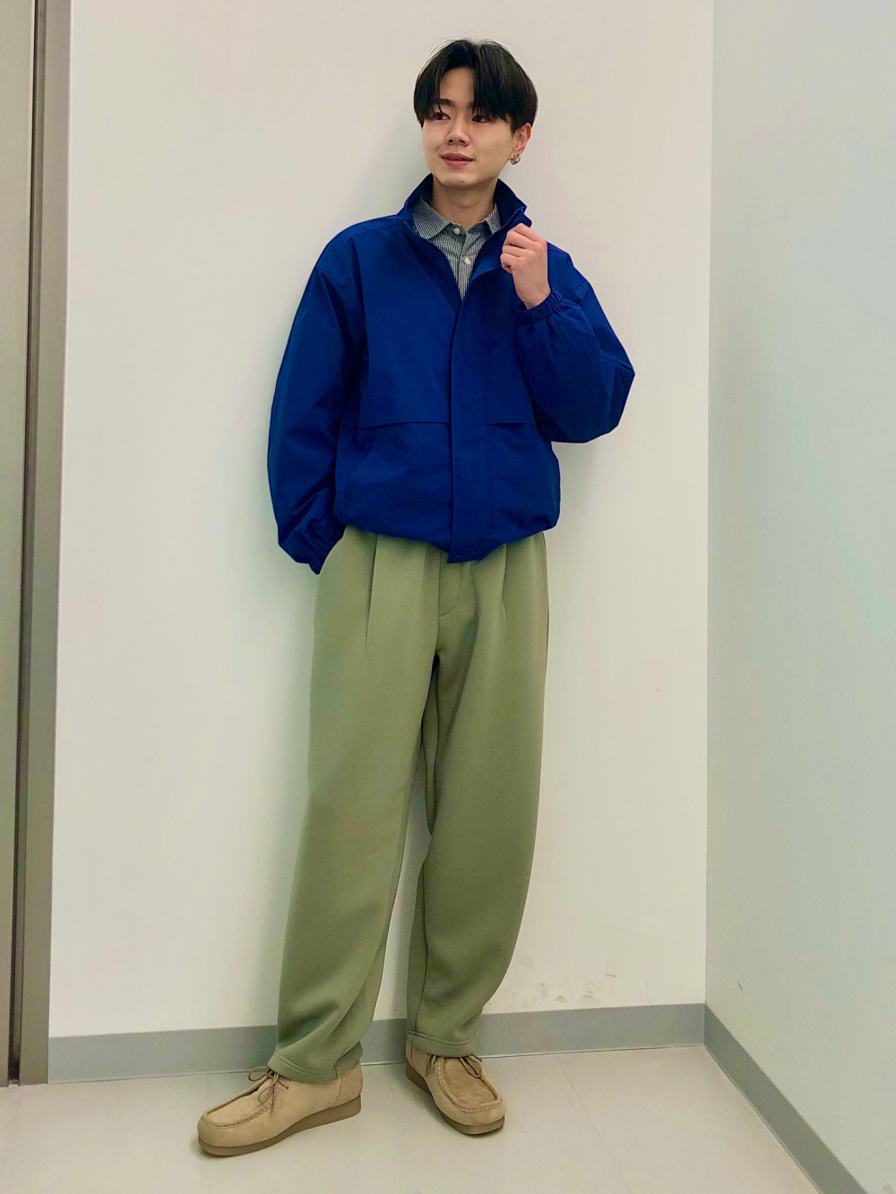 パフスウェットキャロットパンツ(丈標準69.0～73.0cm)、ウィンド