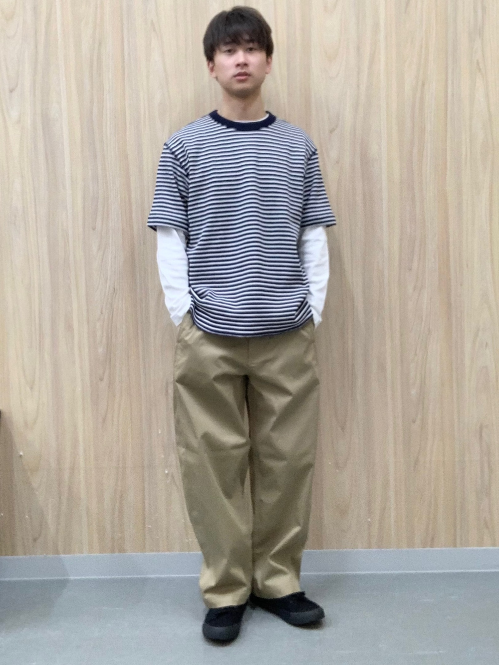 パフスウェットキャロットパンツ(丈標準69.0～73.0cm)、デニム
