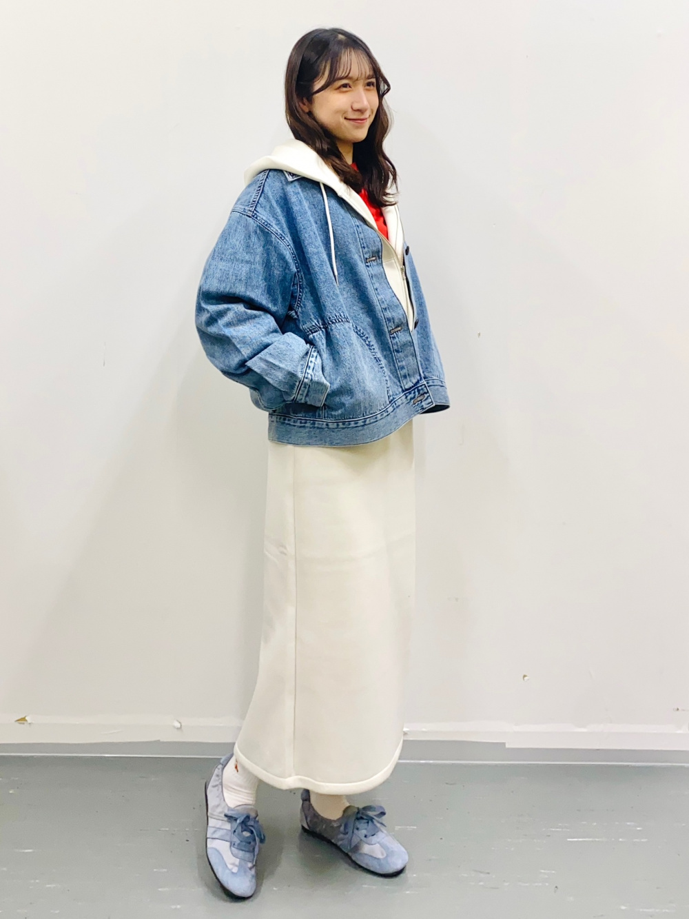 GU パフスウェットフルジップパーカー　パフスウェットバギーパンツ（丈標準） パフスウェットバギーパンツ(丈標準67.0～71.0cm)、パフスウェット