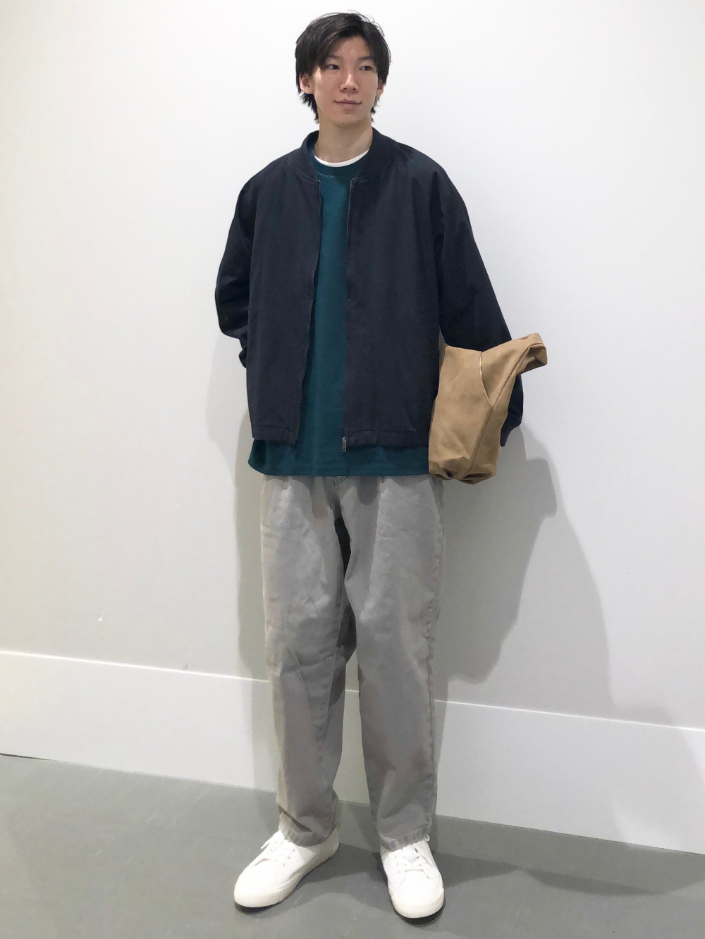 デニムワークジャケット、デニムキャロットパンツ(丈標準69.5～73.5cm 
