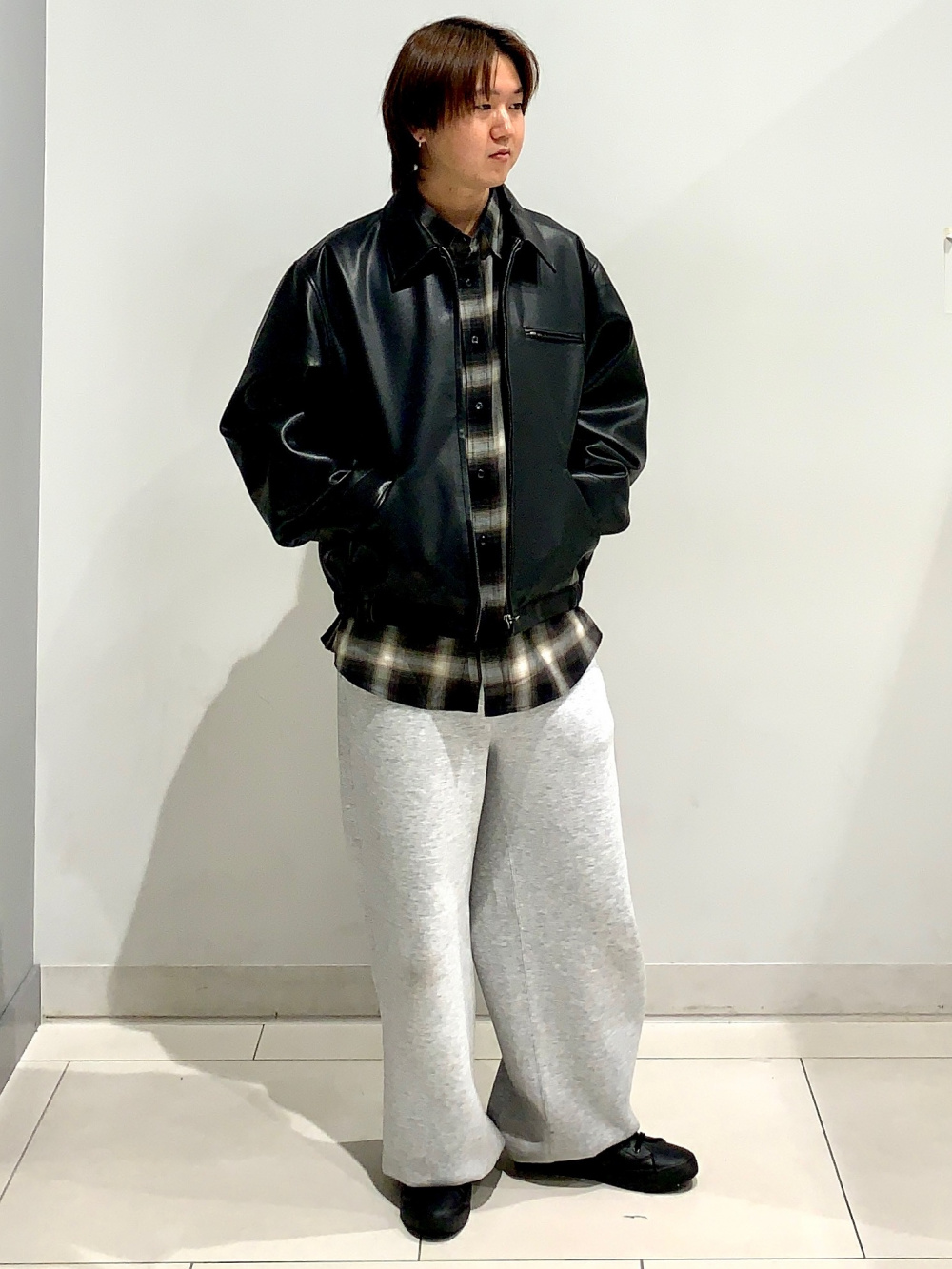 tktk エンジニアウェア スウェットパーカ、ドライカノコクロスネックT ENGINEERED GARMENTS