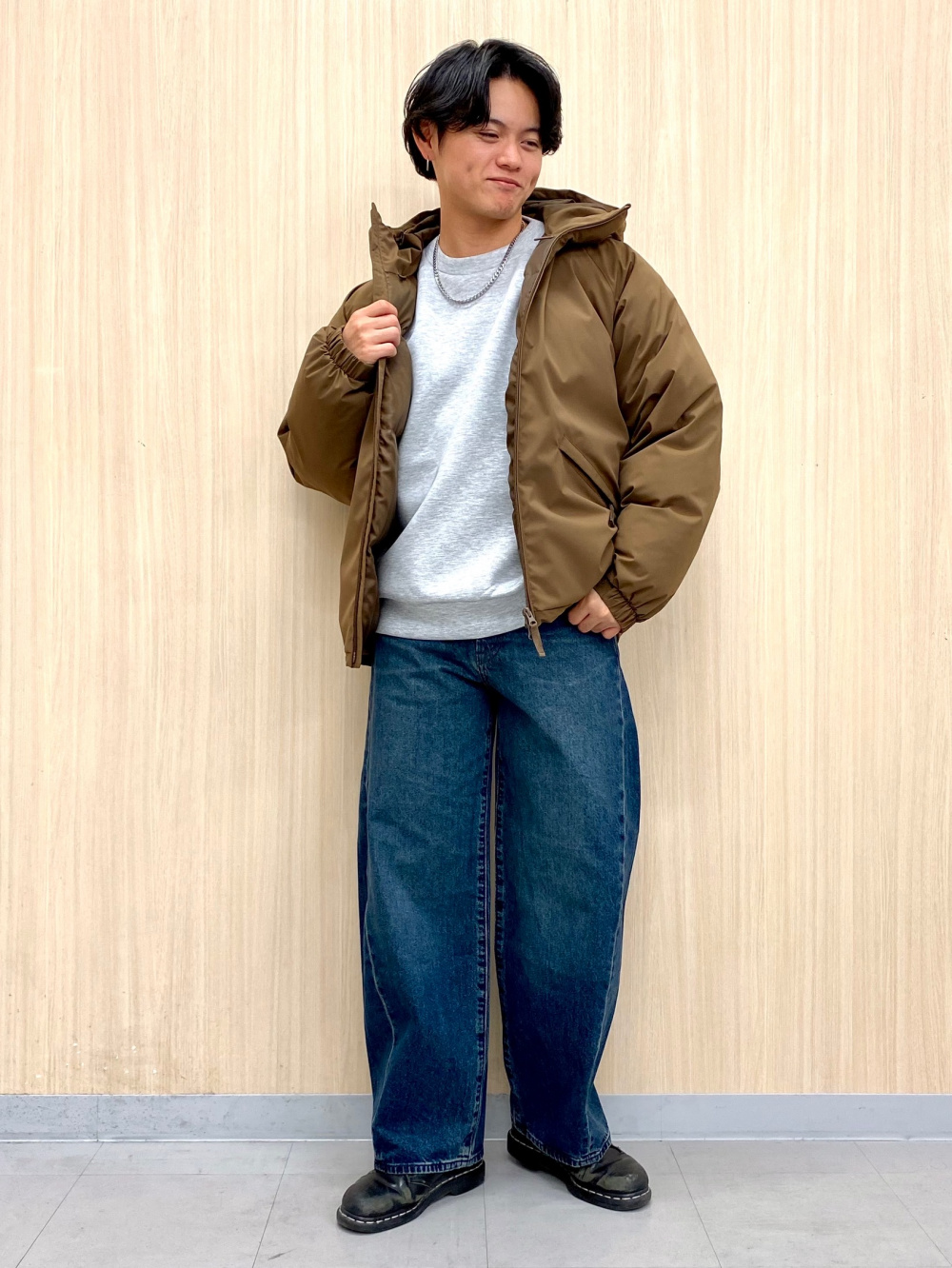 10 Engineered garments ショールカラーニットXS GU ケーブルショール 