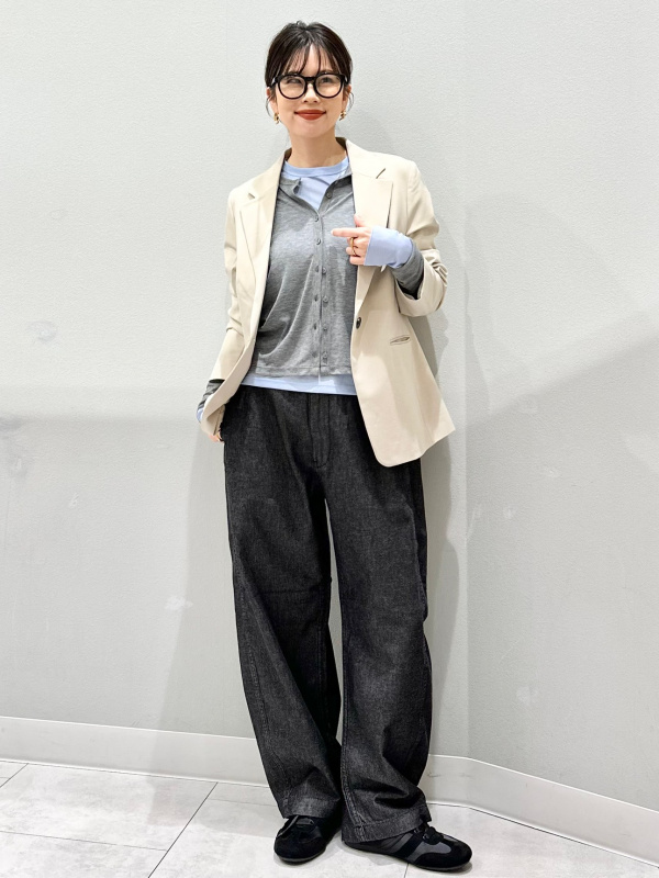 美品 rokh コラボ ツイルクロップドジャケット ジャケット S ロク Rokh ベルテッド クロップドジャケット | ブラック | FARFETCH JP