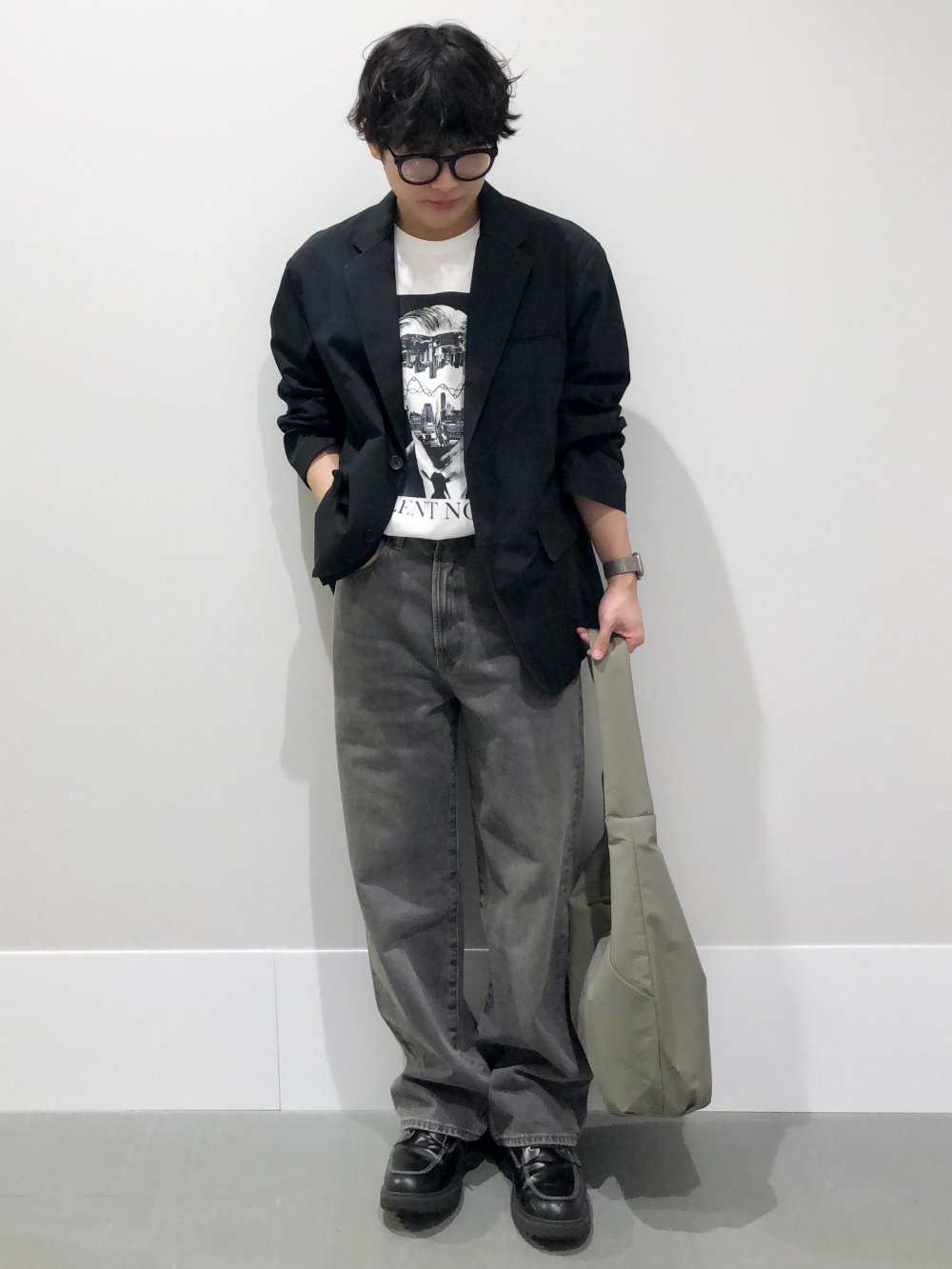 ドライポンチグラフィックT UNDERCOVER、デニムジップアップパーカ