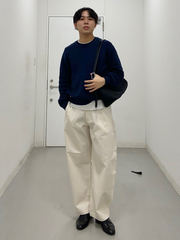 ソフトコットンクルーネックT(長袖)、パデッドシェルパーカ ENGINEERED