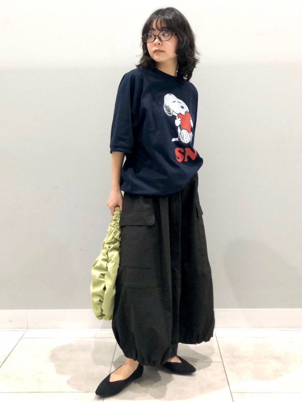 スウェT(5分袖) UNDERCOVER、デニムイージーパンツ UNDERCOVERの