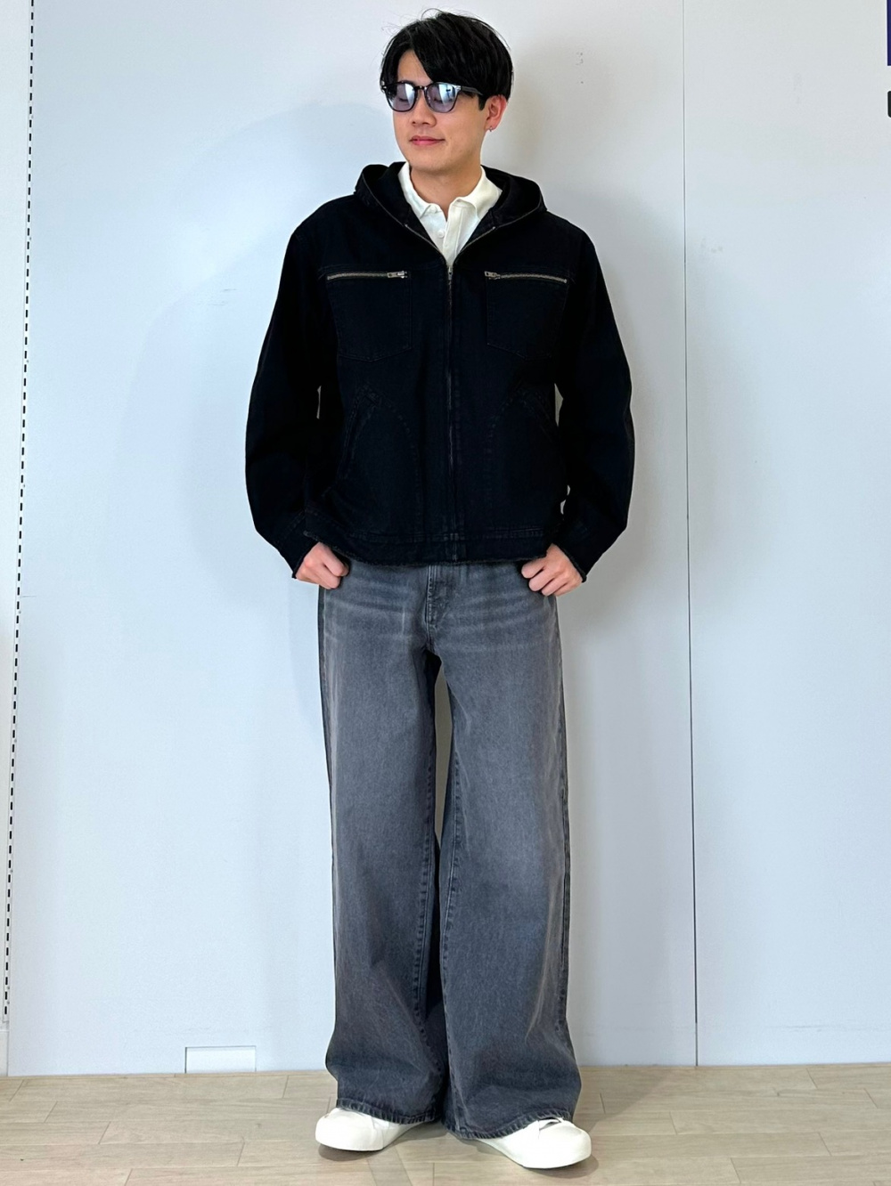 ドライポンチグラフィックT UNDERCOVER、デニムジップアップパーカ