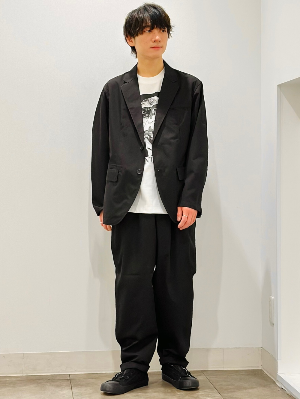 ドライポンチグラフィックT UNDERCOVER、デニムジップアップパーカ