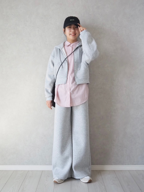 パフスウェットバギーパンツ(丈標準68.0～72.0cm)、パフスウェット