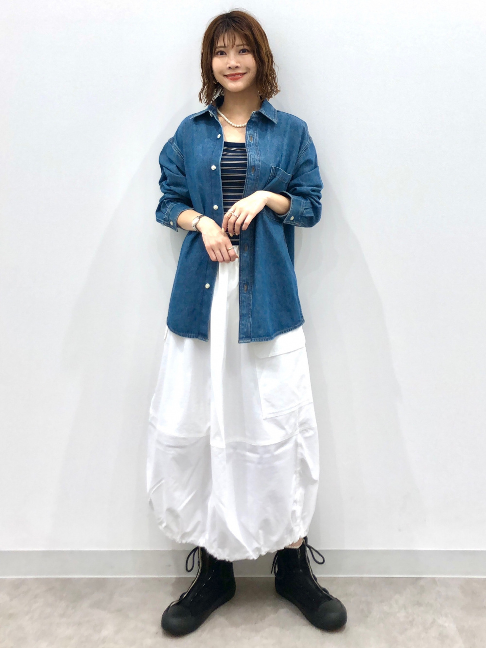 ヘビーウェイトスウェットプルオーバー ENGINEERED GARMENTS、デニム