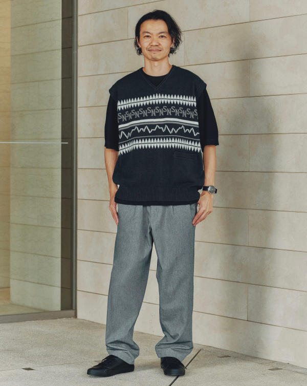 An outfit using Cordlane Jacket | ENGINEERED GARMENTS and Dry