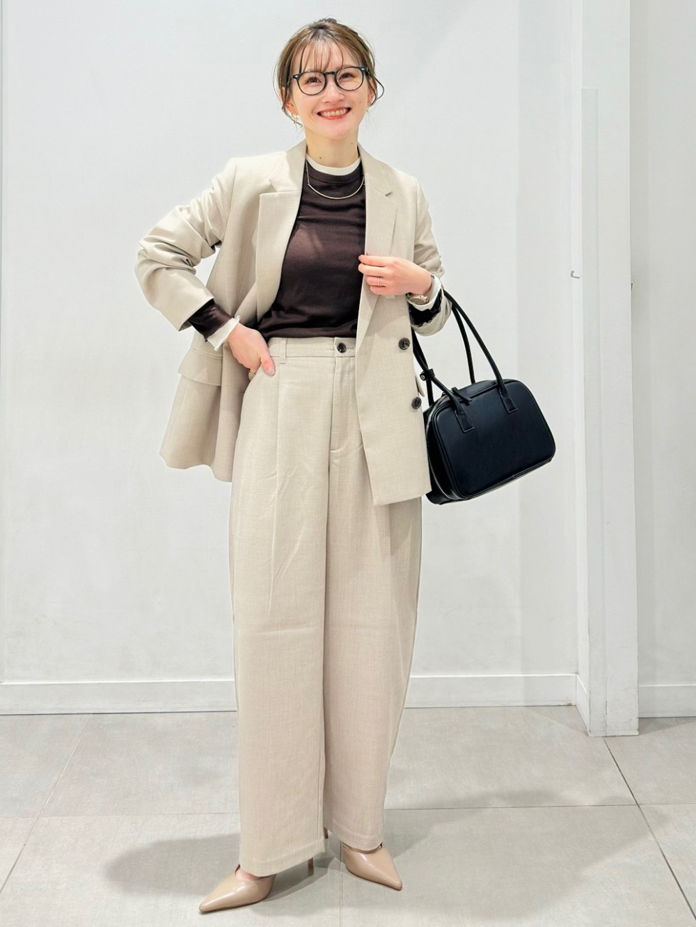 Wide Tapered Ankle Pants/Z」| GU的穿搭理念