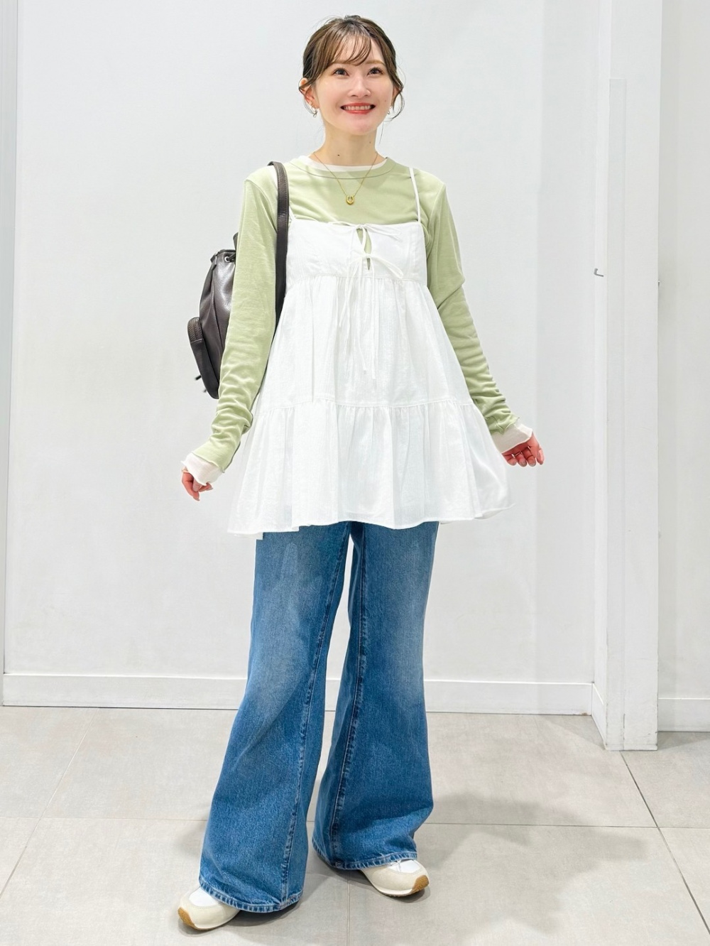 パフスウェットバギーパンツ(丈標準67.0～71.0cm)、パフスウェット