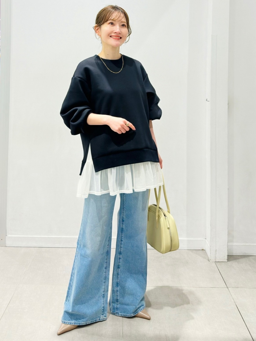 こではこーでねーと CODE A パンツ turn up chic trousers レディース : ZOZOTOWN Yahoo!店