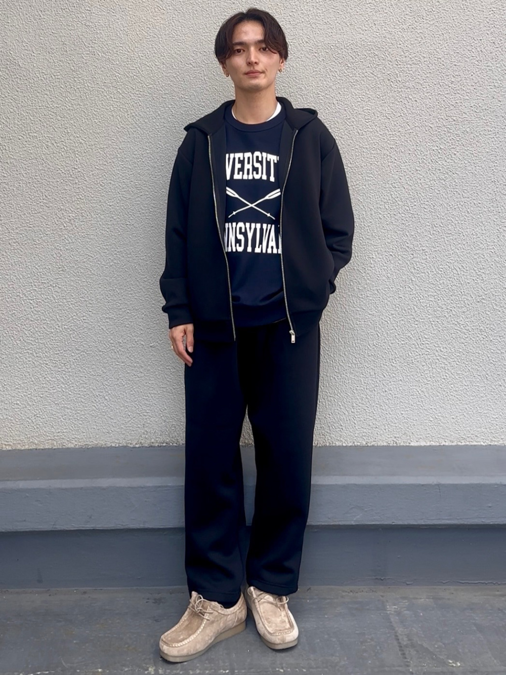 ヘビーウェイトスウェットプルオーバー ENGINEERED GARMENTS、パデッド