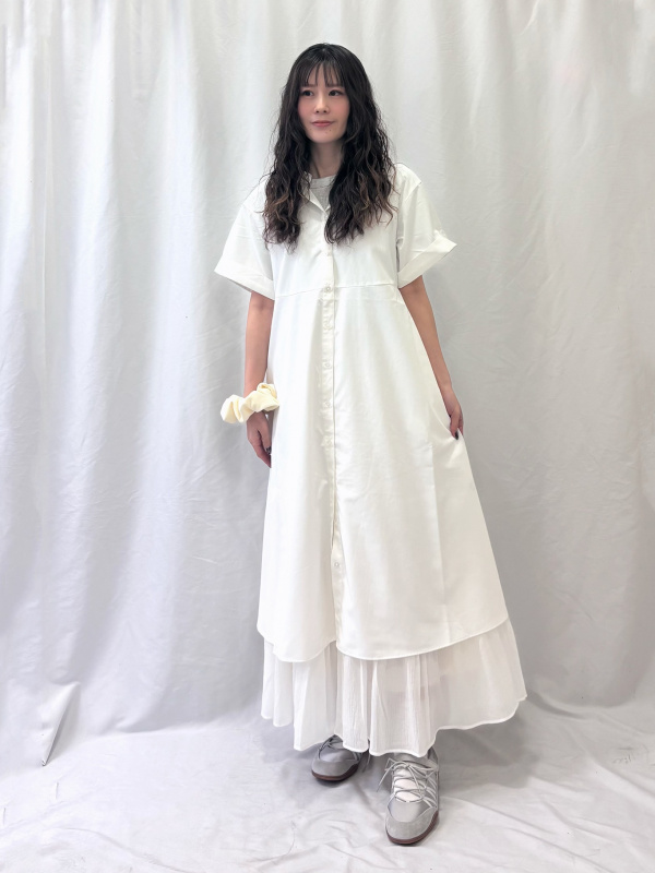 An outfit using 2 Piece Tulle Tunic and Tiered Tunic Dress