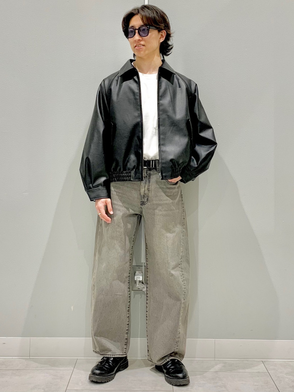 パデッドシェルパーカ ENGINEERED GARMENTS、スウェットライクニット