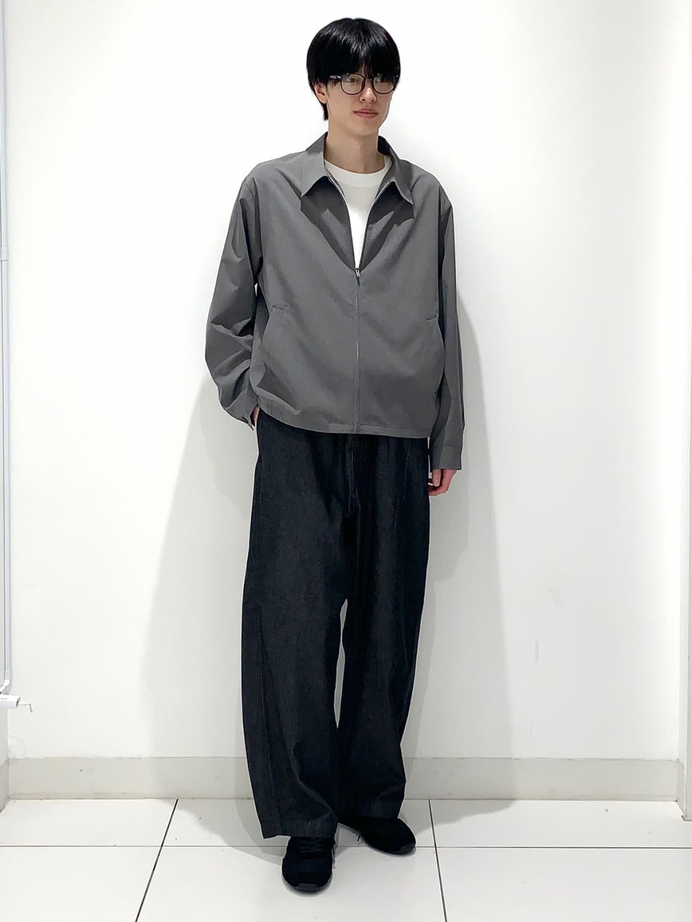 ドライカノコポロシャツ(5分袖) ENGINEERED GARMENTS、コードレーン
