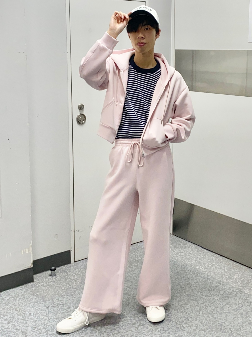 パフスウェットバギーパンツ(丈標準67.0～71.0cm)、パフスウェット