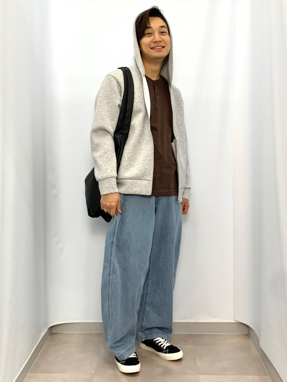 パフスウェットバギーパンツ(丈標準68.0～72.0cm)、パフスウェット