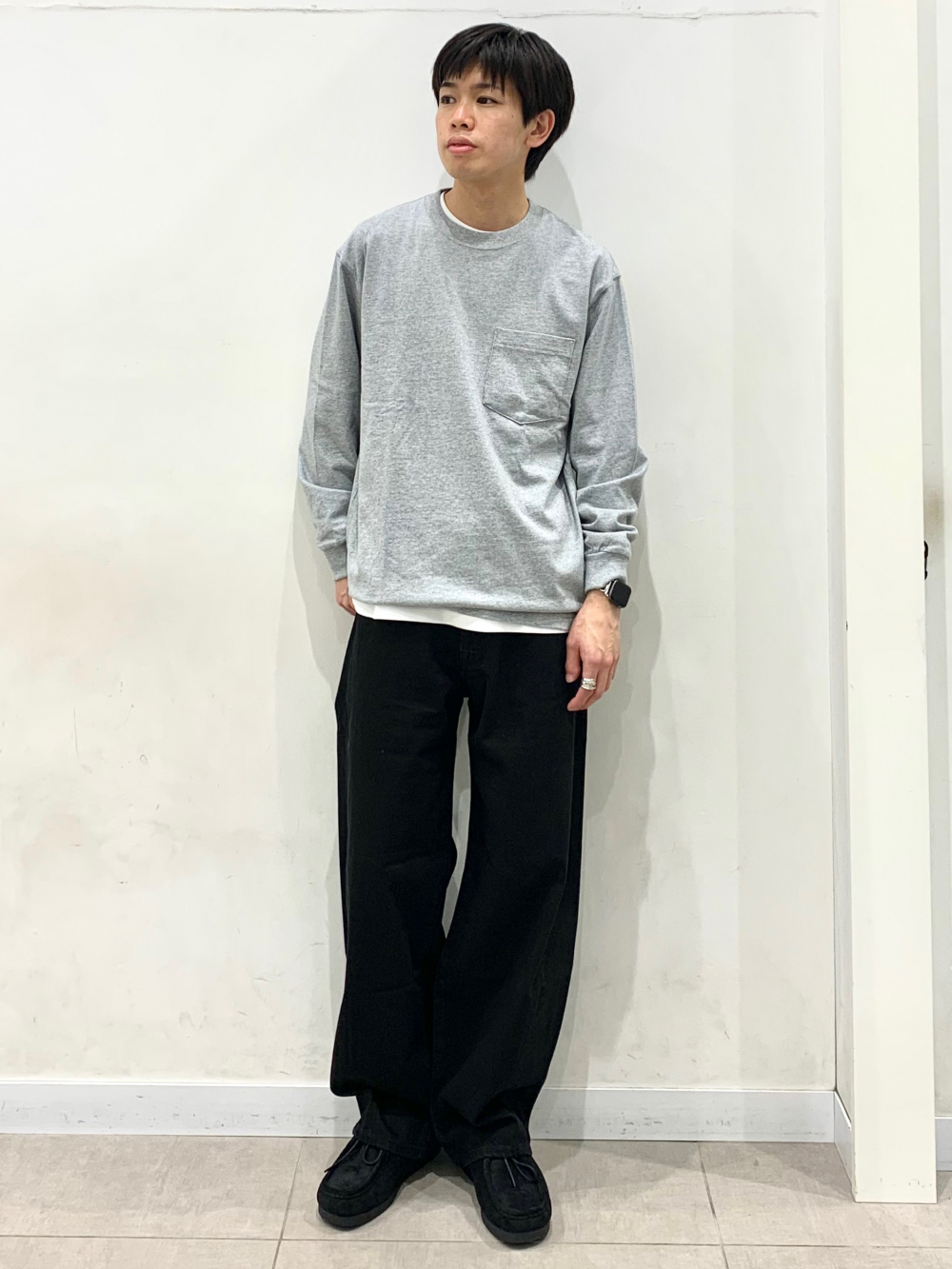 パデッドシェルパーカ ENGINEERED GARMENTS、スウェットライクニット