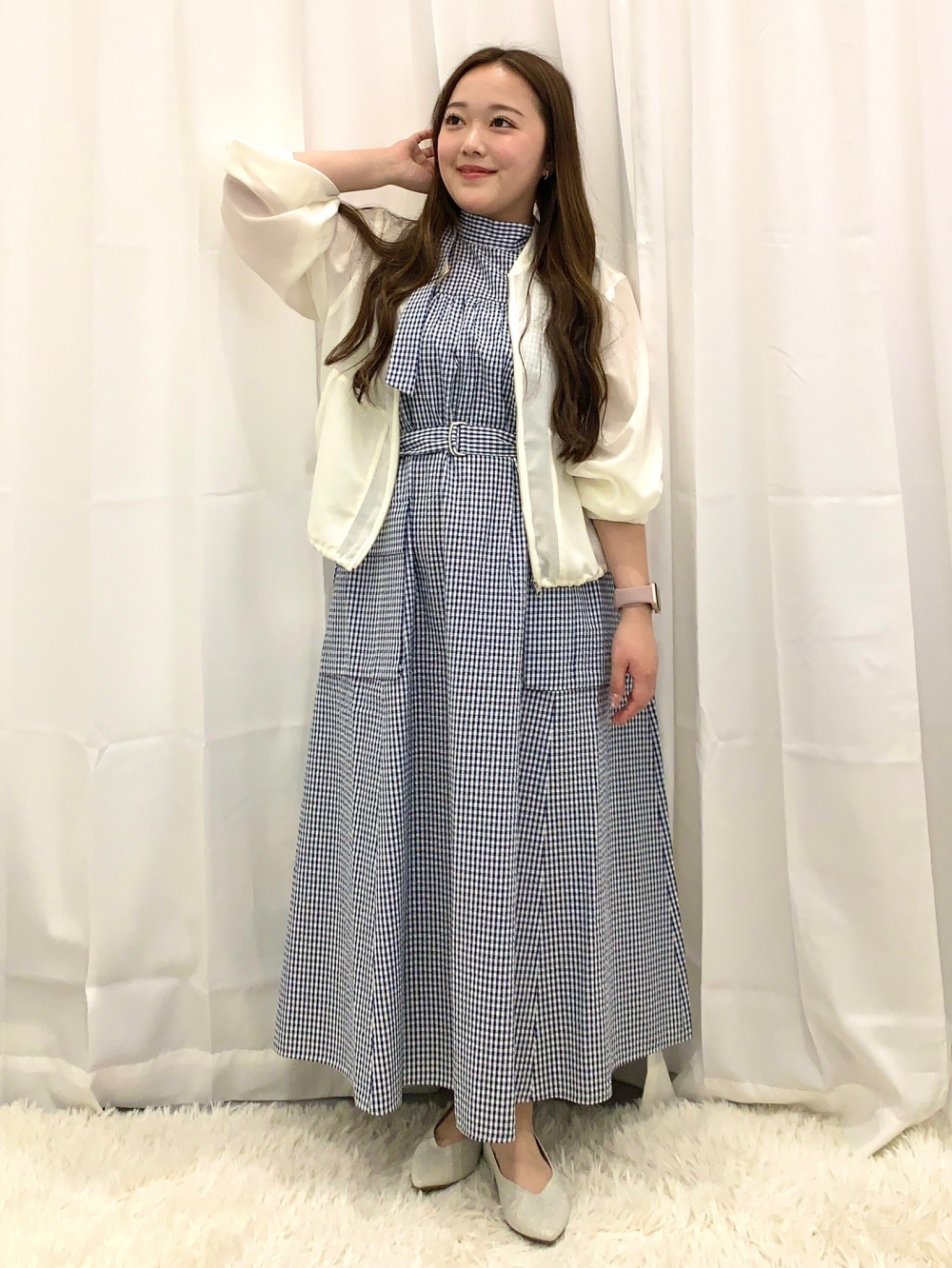 A-Line Long Dress by rokh」| GU的穿搭理念