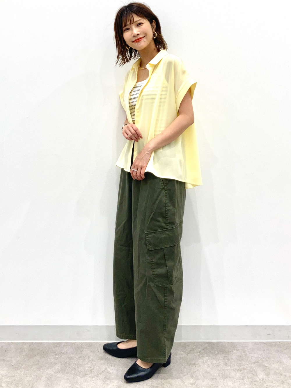 Protection Twill Cap/Logo、Strap Ballet Sneakers」| GU的穿搭理念