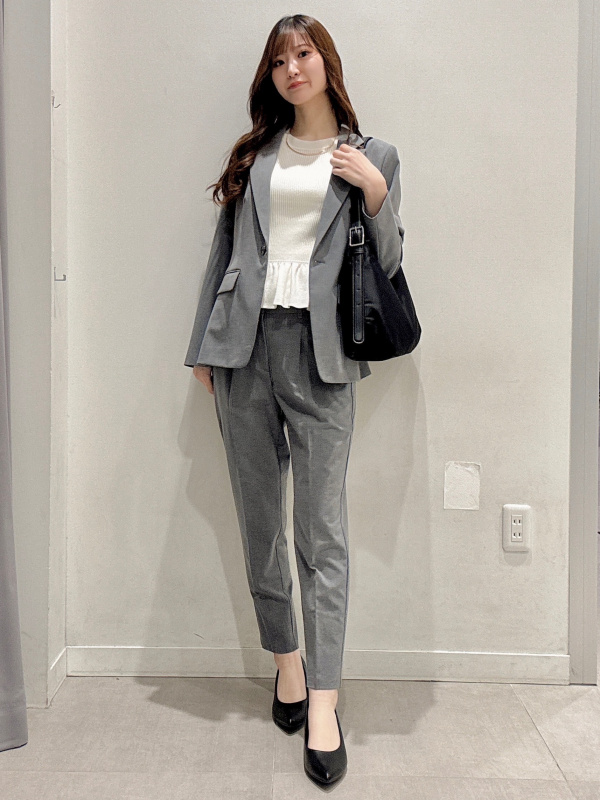 美品 rokh コラボ ツイルクロップドジャケット ジャケット S ロク Rokh ベルテッド クロップドジャケット | ブラック | FARFETCH JP