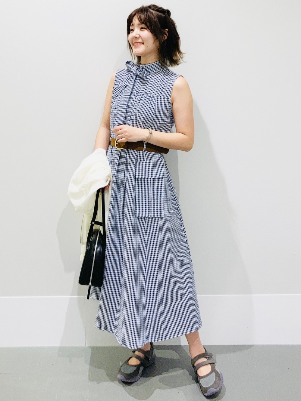 Utility Skort by rokh、Dry Ruffle Sleeve T-Shirt」| GU的穿搭理念