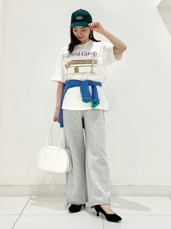 Protection Twill Cap/Logo、Pleated Wide Pants/MN」的穿搭靈感｜GU