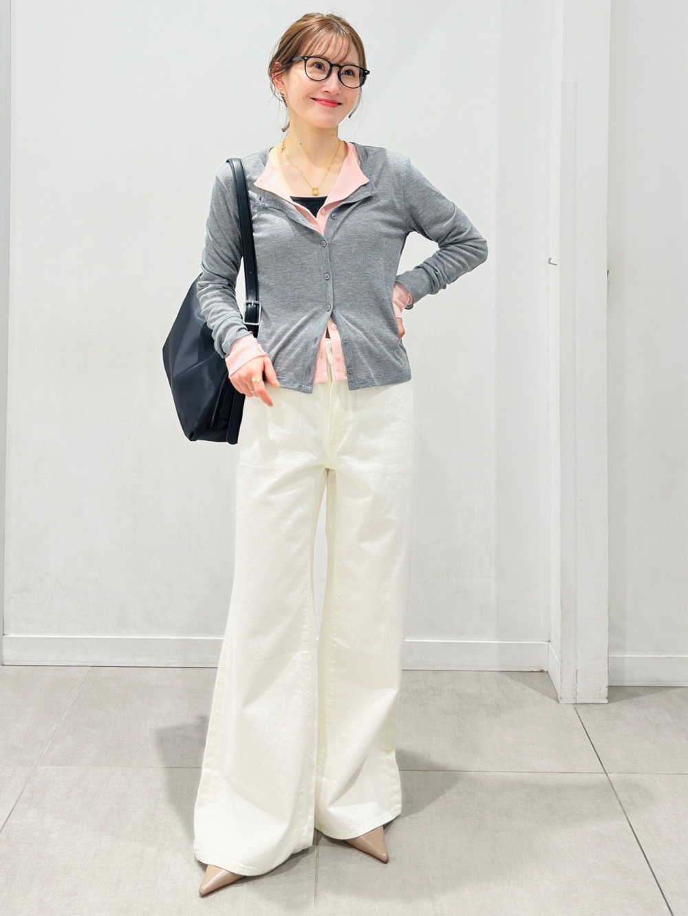 パフスウェットバギーパンツ(丈標準67.0～71.0cm)、パフスウェット