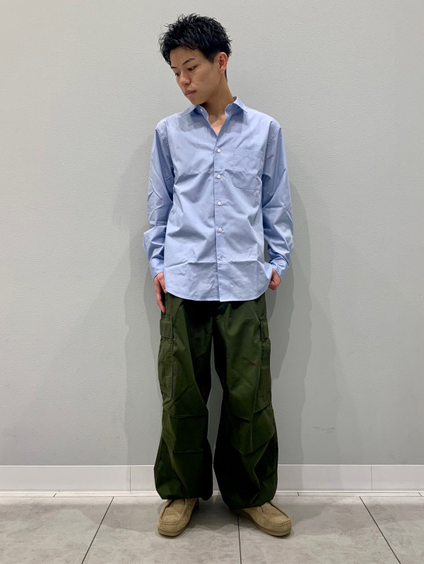 パデッドシェルパーカ ENGINEERED GARMENTS、リリヤーンクルーネック