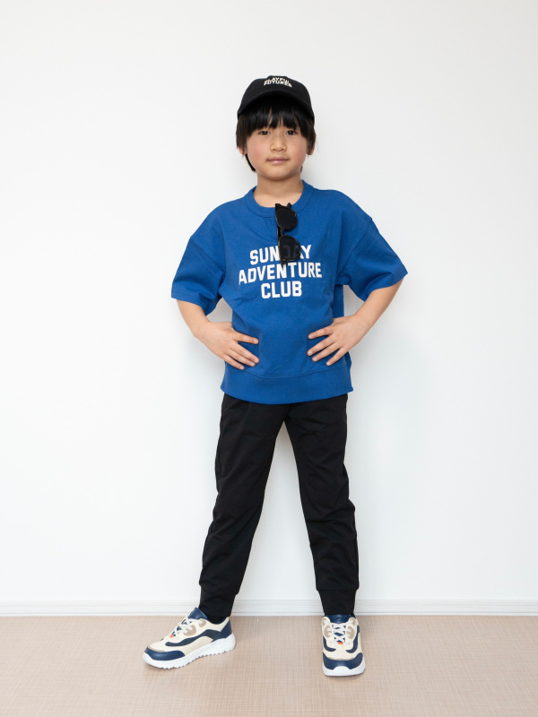 BOYSドライストレッチジョガーパンツ(2025年度夏商品)のコーディネート
