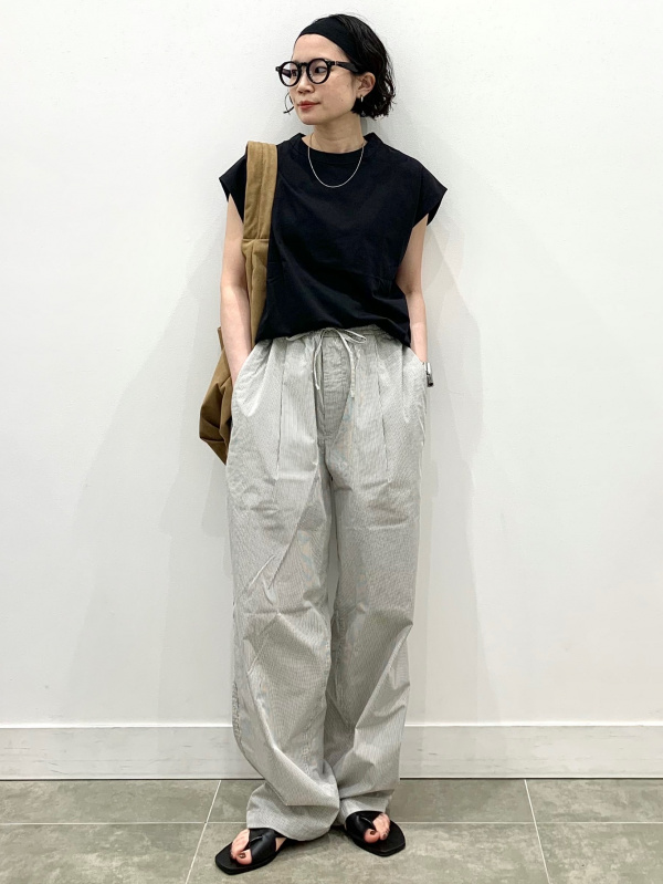 ENGINEERED GARMENTS イージーパンツ S ドライボクシースリーブレスT、コードレーンイージーパンツ ENGINEERED