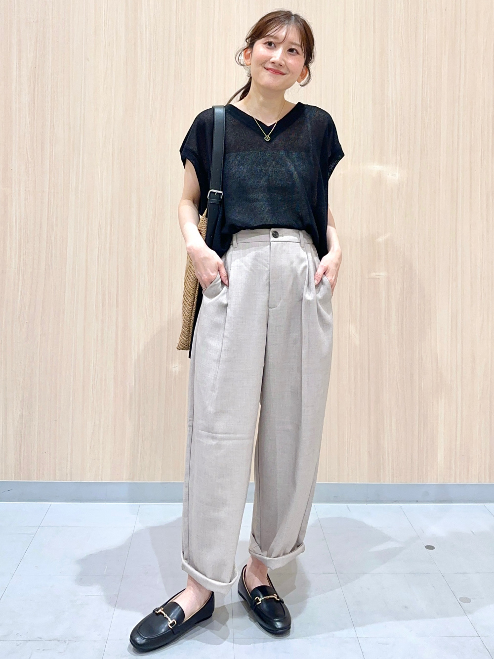 Wide Tapered Ankle Pants/Z」| GU的穿搭理念