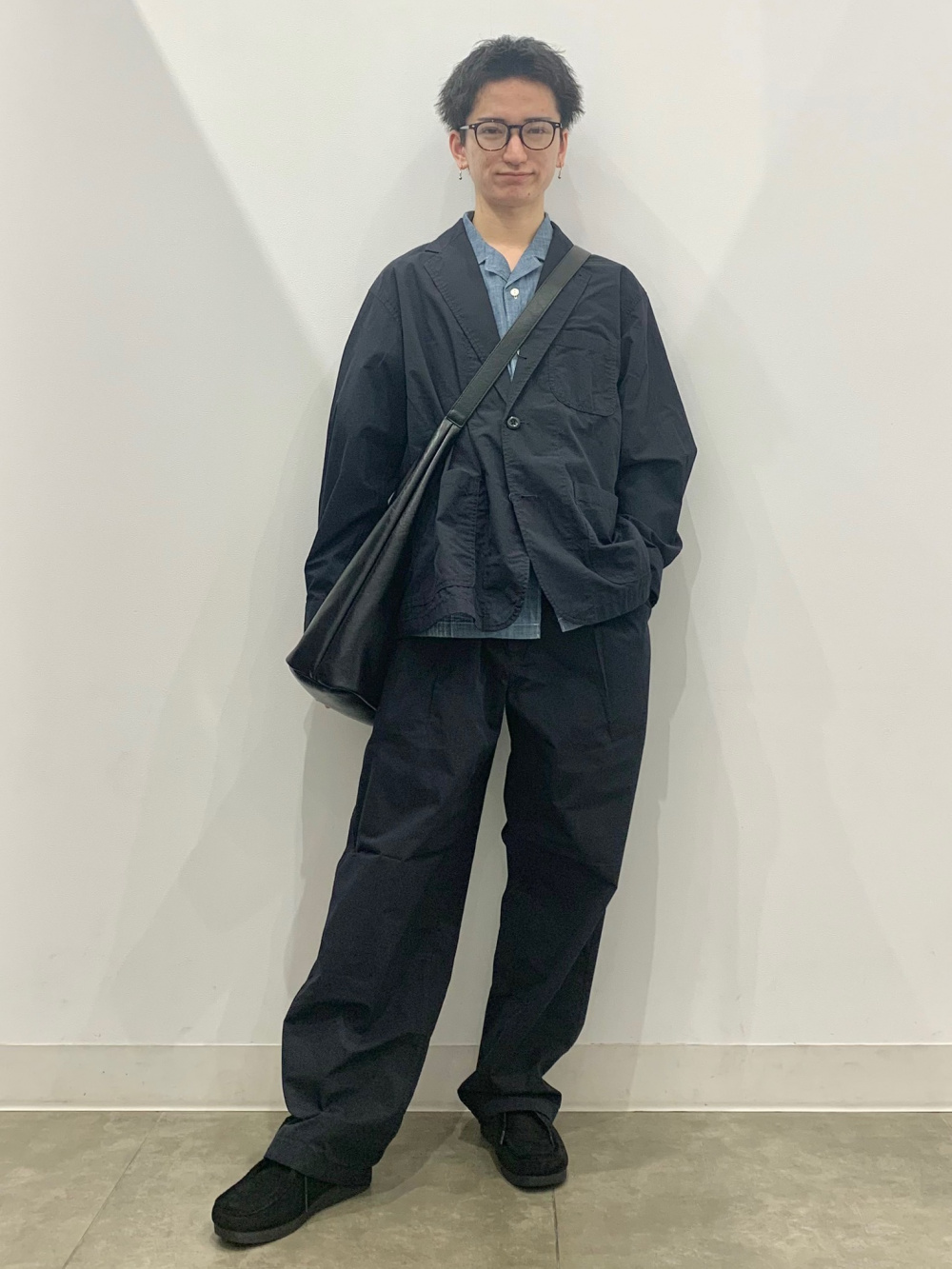 コードレーンジャケット ENGINEERED GARMENTS、キューバシャツ(5分袖