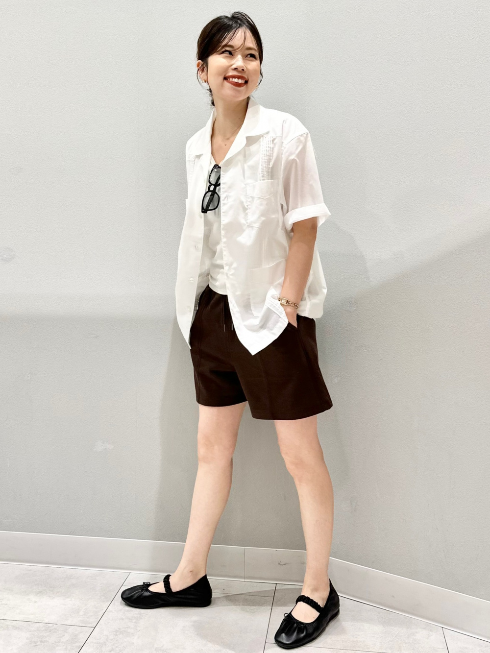 Dry Open Collar Shirt/HalfSlv、Crew Socks/Line」| GU的穿搭理念