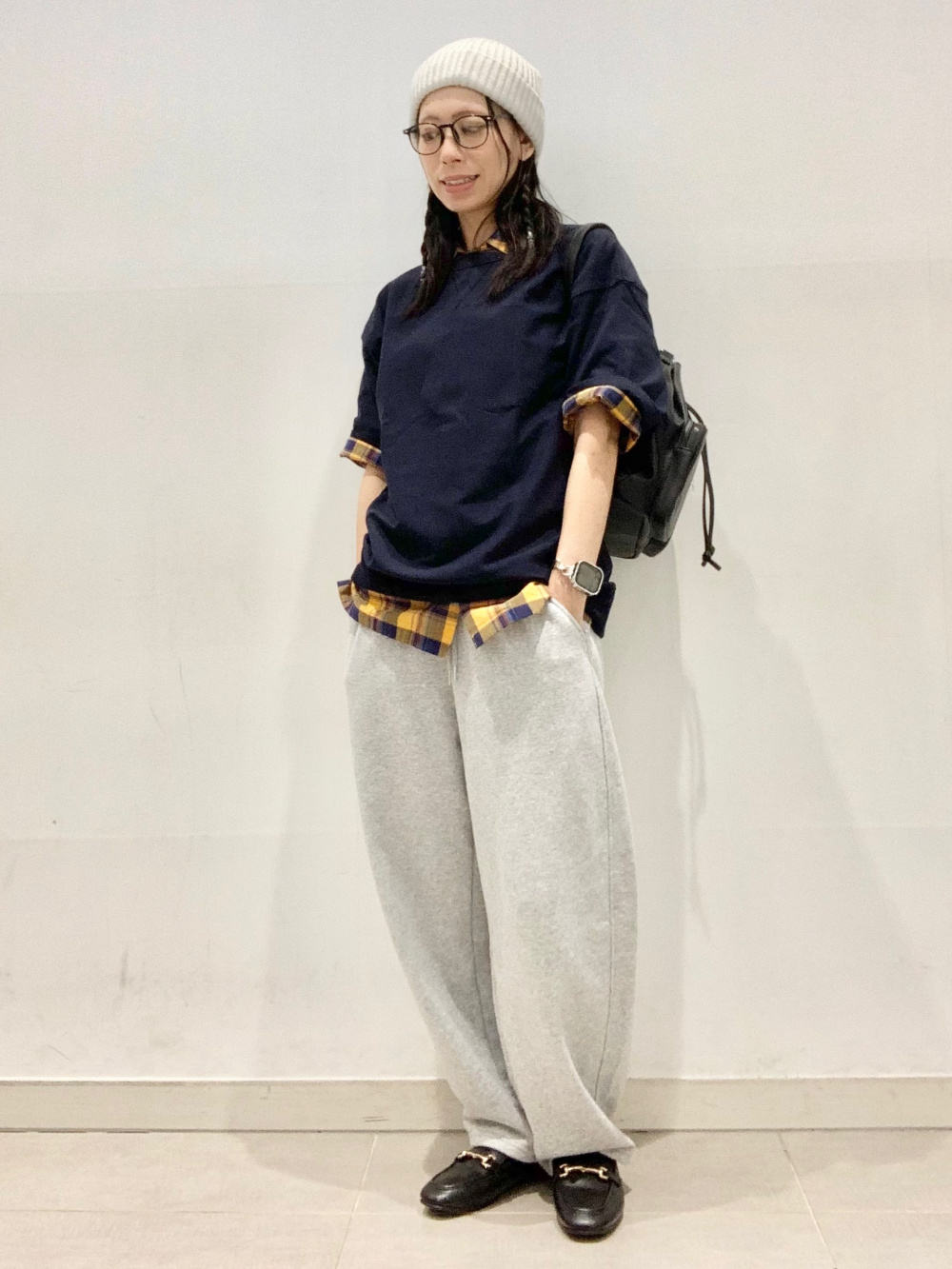 パフスウェットキャロットパンツ(丈標準69.0～73.0cm)、パフスウェット