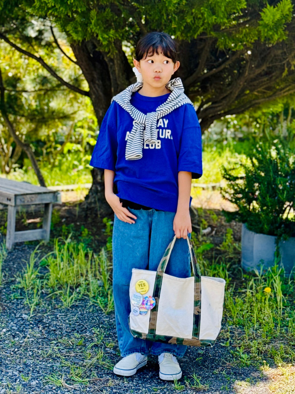 GIRLSバレルレッグジーンズ（子ども服）の着用コーディネート一覧