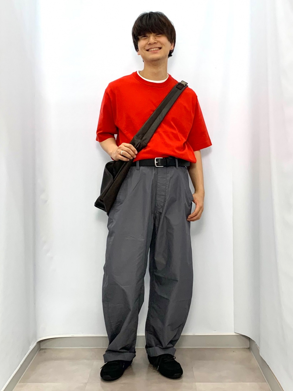 Washable Knitted T-Shirt/HalfSlv、Utility Shorts ENGINEERED