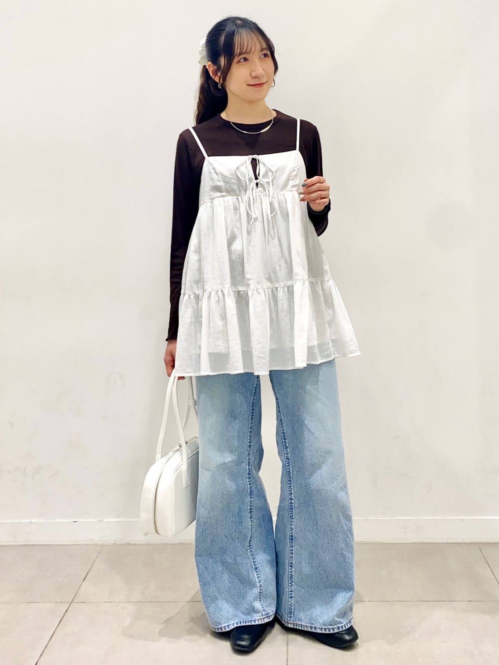パフスウェットバギーパンツ(丈標準68.0～72.0cm)、パフスウェット