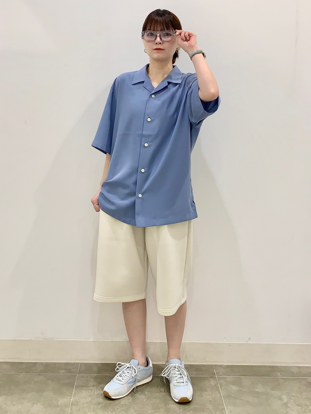 Dry Open Collar Shirt/HalfSlv、UV Protection Wellington Sunglasses